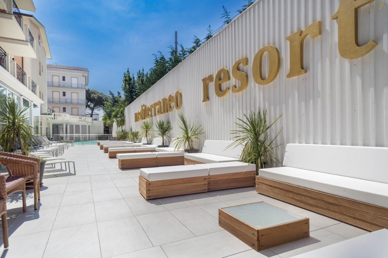Hotel Mediterraneo Club Benessere Bellaria-Igea Marina Esterno foto