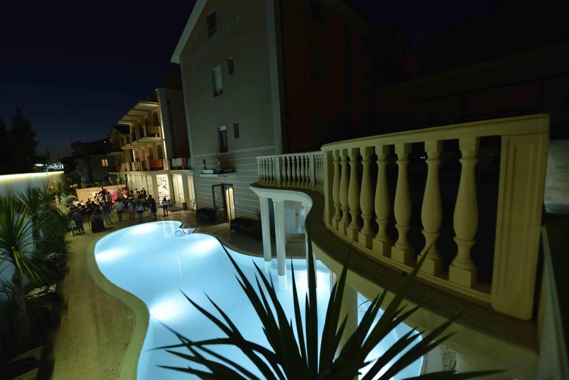 Hotel Mediterraneo Club Benessere Bellaria-Igea Marina Esterno foto